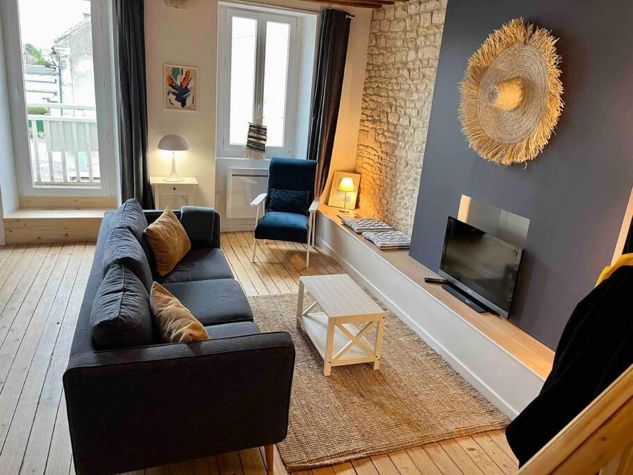 La Petite Baleine, Appt A 50M De La Plage 吕克索梅 外观 照片